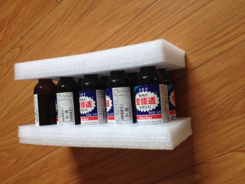 日化瓶裝產(chǎn)品EPE內(nèi)襯：批量運輸+防傾倒的物流包裝方案