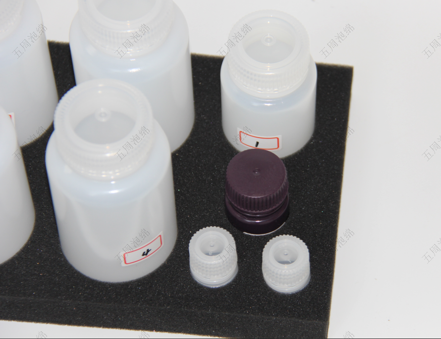 試劑瓶組合海綿內(nèi)襯：化學(xué)容器的 “防傾倒衛(wèi)士”