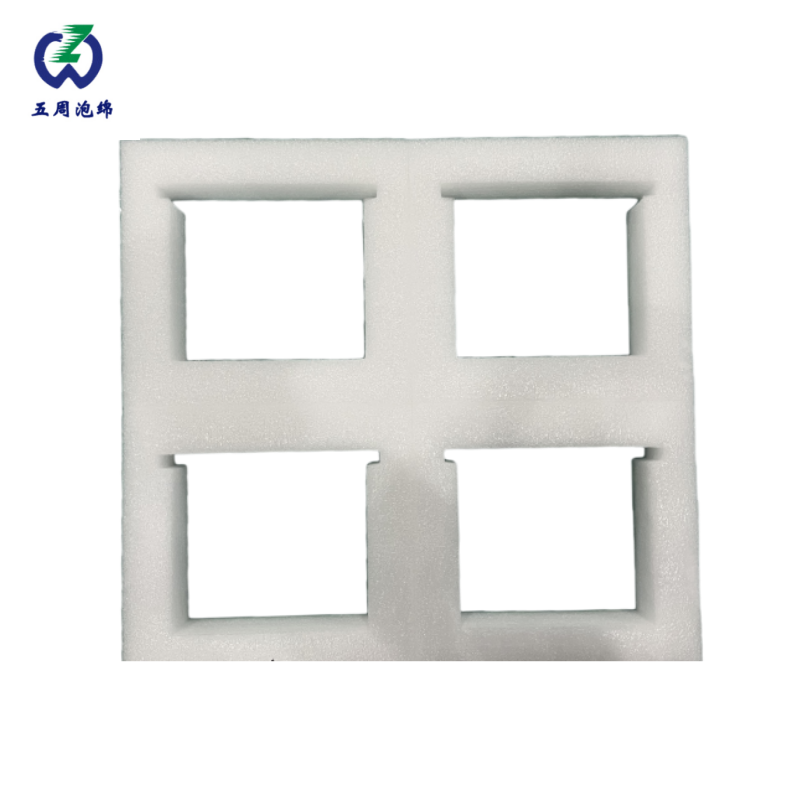 四格方形珍珠棉托盤：保健品禮盒的批量防護(hù)方案