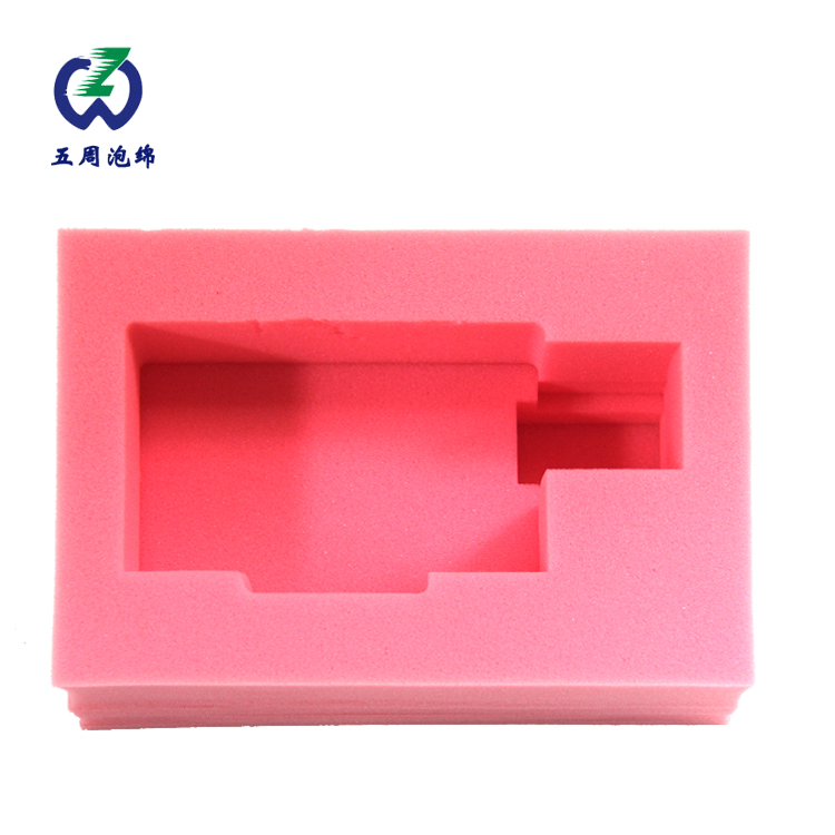 粉色多分區(qū)海綿內(nèi)襯：消費(fèi)電子的 “色彩防護(hù) + 高效收納” 方案