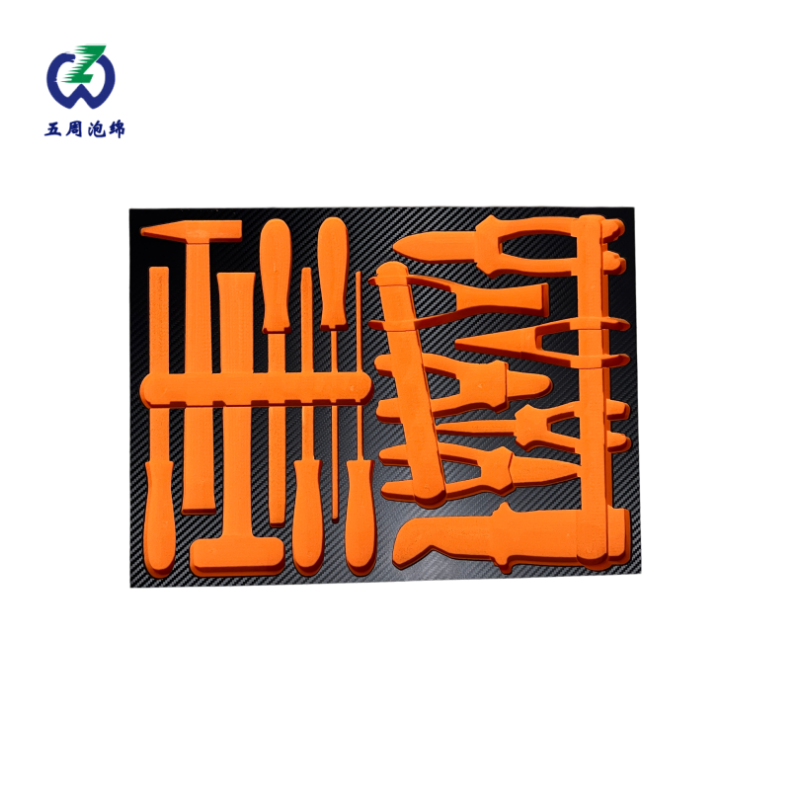 橙色工具套裝 EVA 內襯：耐磨耐用的工業(yè)收納方案