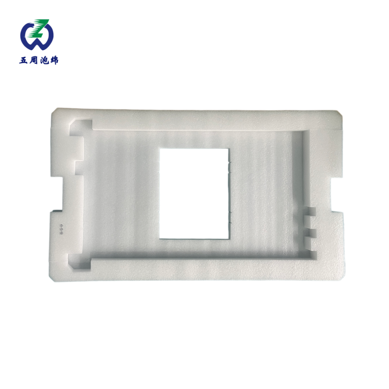 中空邊框式白色珍珠棉內(nèi)襯：平板顯示設(shè)備的屏幕防壓方案