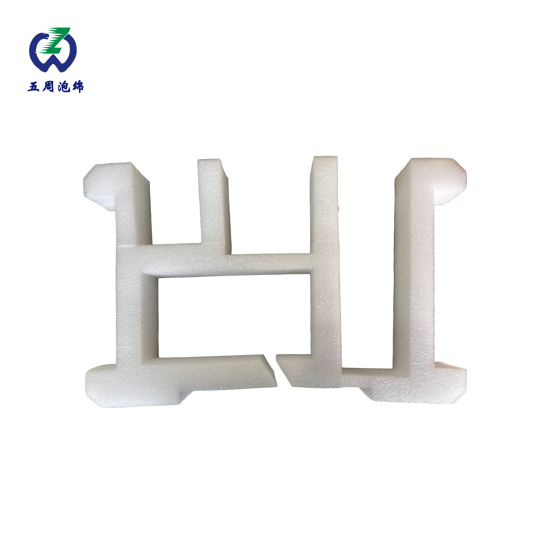 三柱支撐白色珍珠棉內(nèi)襯：長(zhǎng)件產(chǎn)品的高效分隔與穩(wěn)定堆疊方案